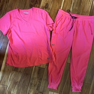 WOMENS GREY’S ANATOMY UNIFORM SCRUB SET